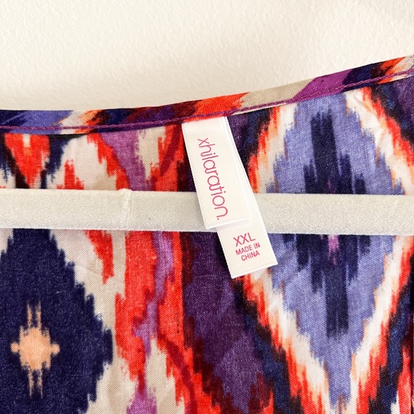 Mixed Pattern Dress - Picture 3 of 5